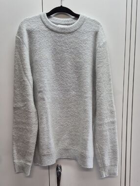 Reiss Light Gray Crewneck Sweater